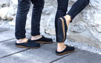 Hausschuhe mit fester Sohle – ideal für den Gang nach draußen