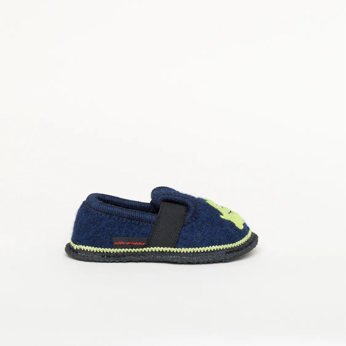 Kinder Hausschuh Monster blau