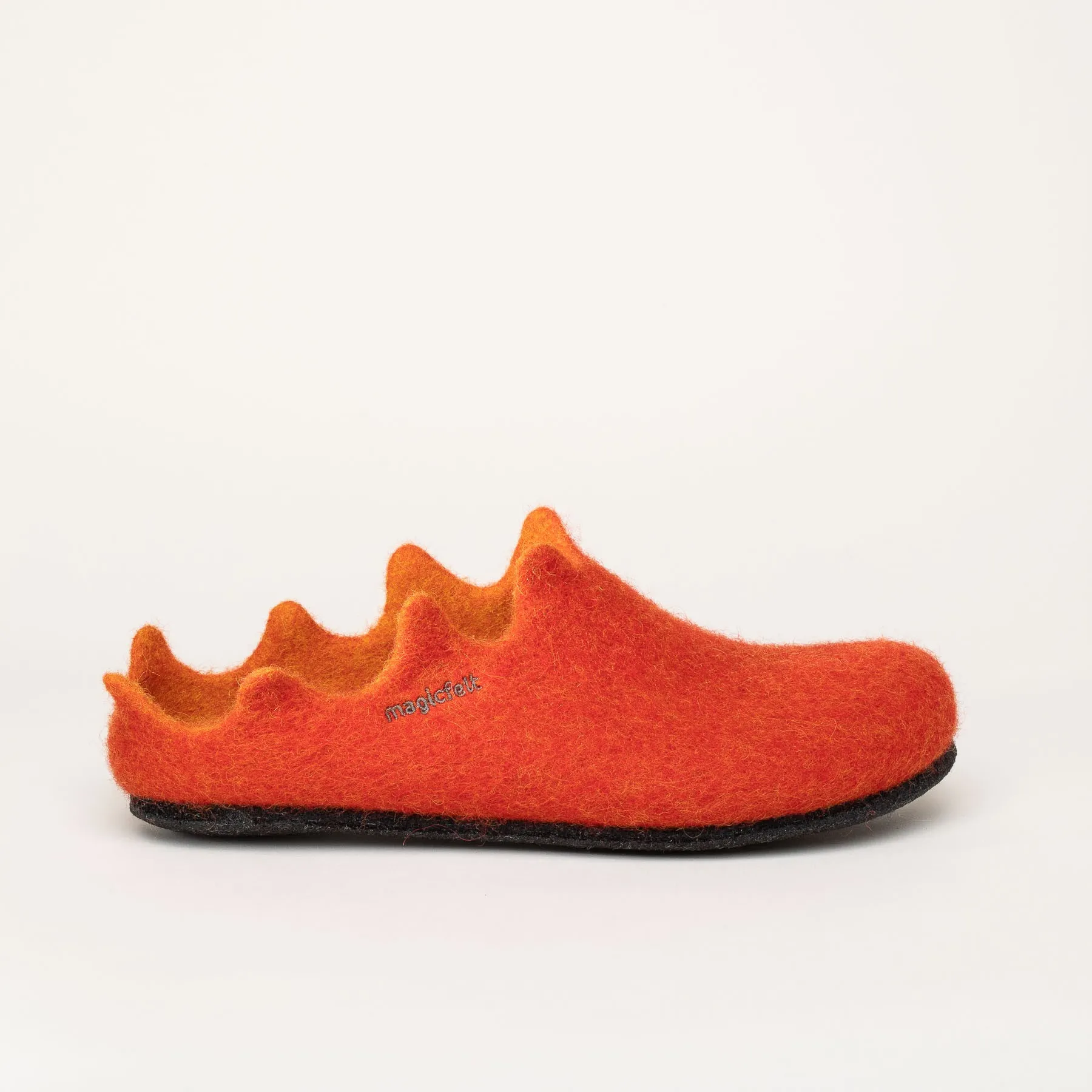 Magicfelt VE 721 | Damen Filz-Hausschuh | Farbe red | Pantoffel in Größe 39