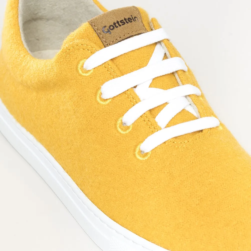 Wollsneaker Wool Walker gelb