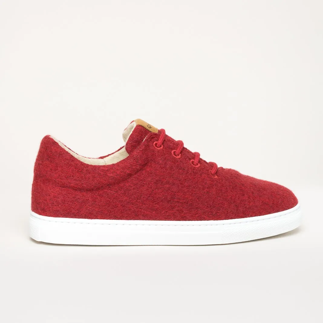 Wollsneaker Wool Walker rot