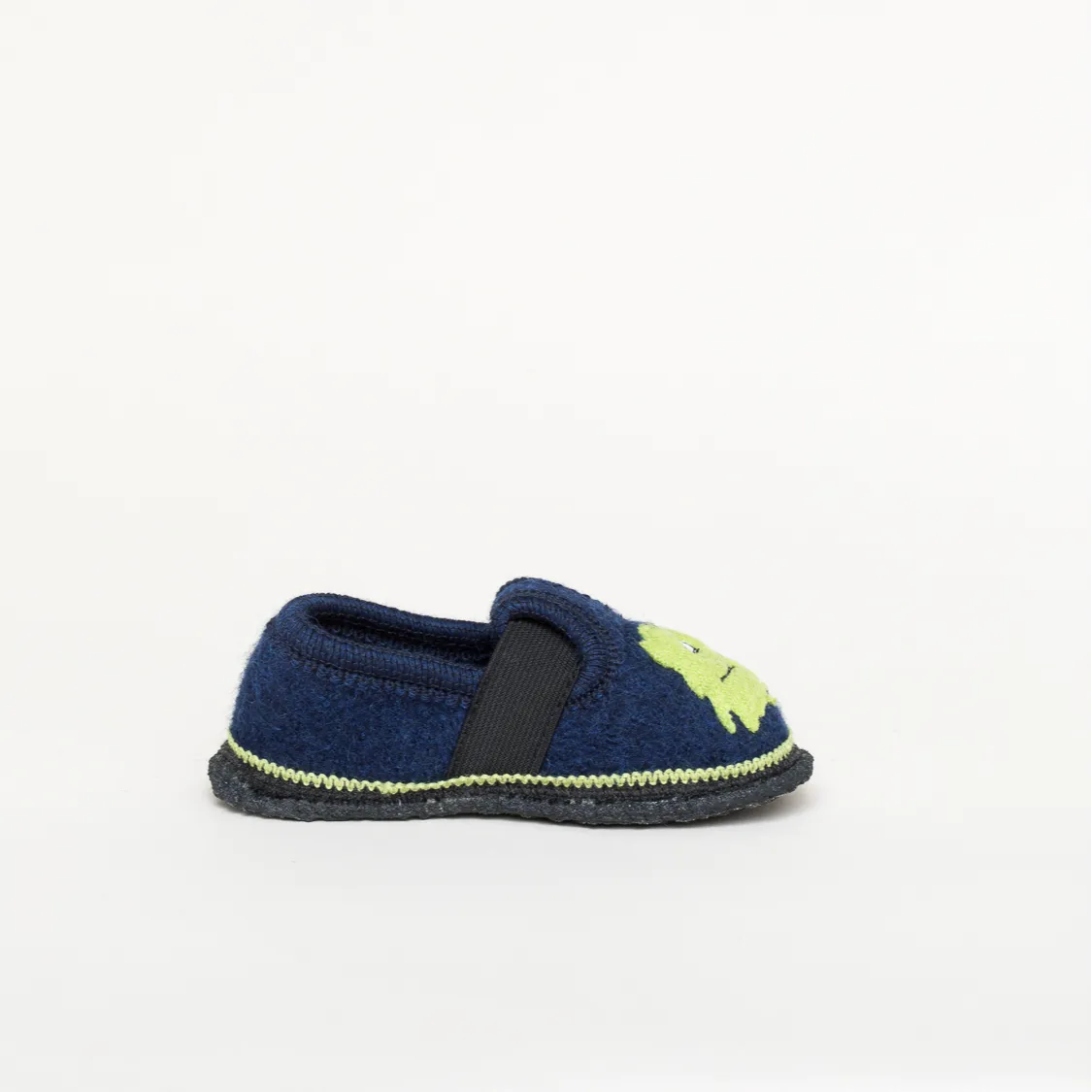Kinder Hausschuh Monster blau