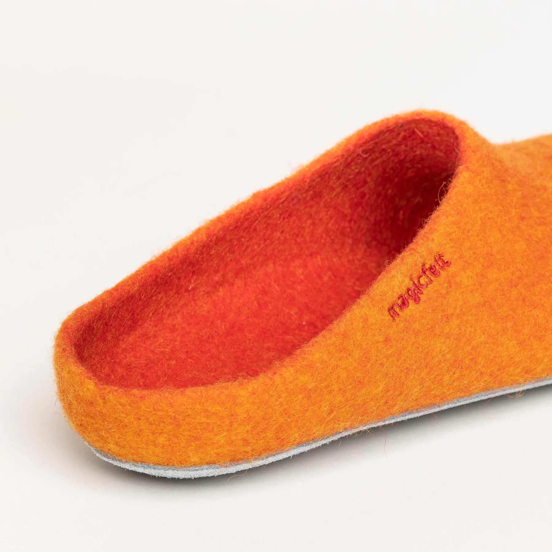 Pantoffel Filz 701 orange
