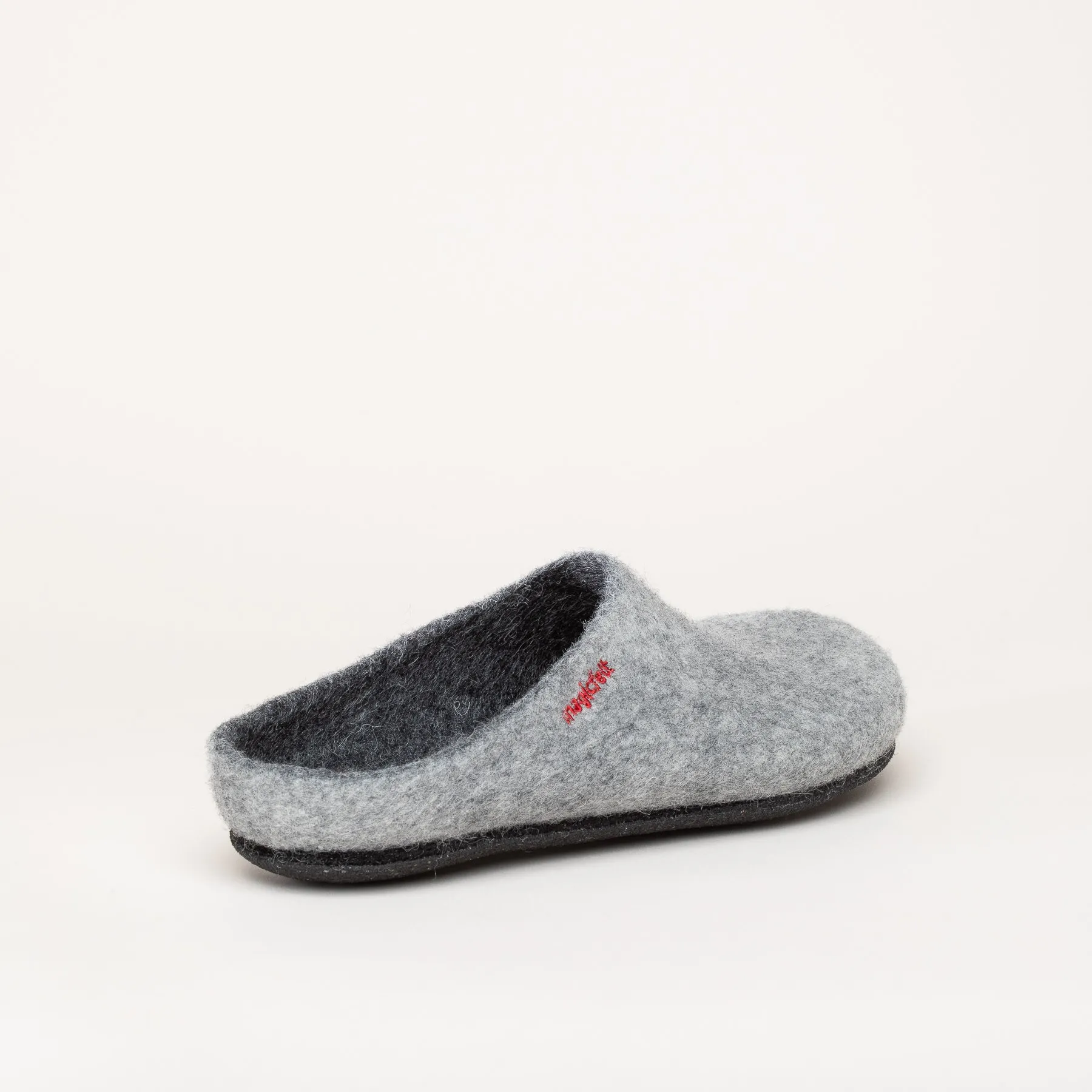 Filzpantoffel Magicfelt 709 hellgrau
