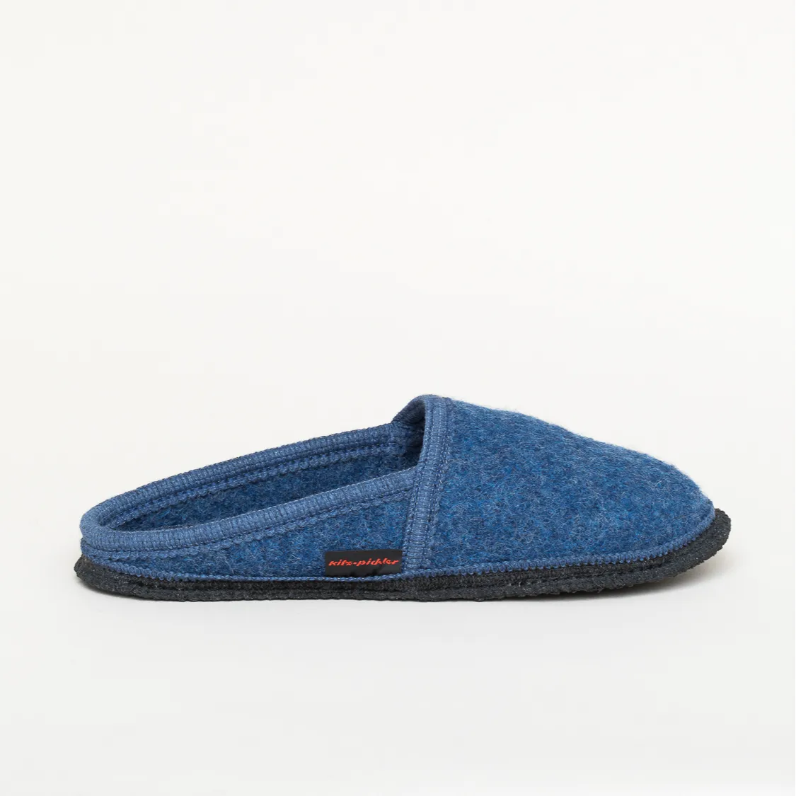 Pantoffel Hausschuh Virgen hellblau
