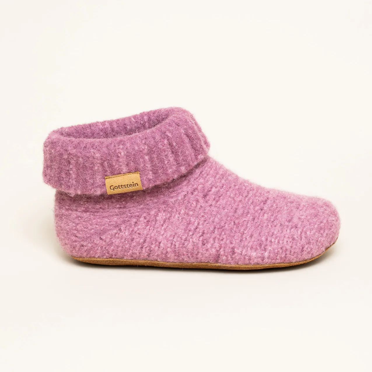 Gottstein Knit Boot Hüttenschuh aus Filz für Damen & Herren | Größe 36