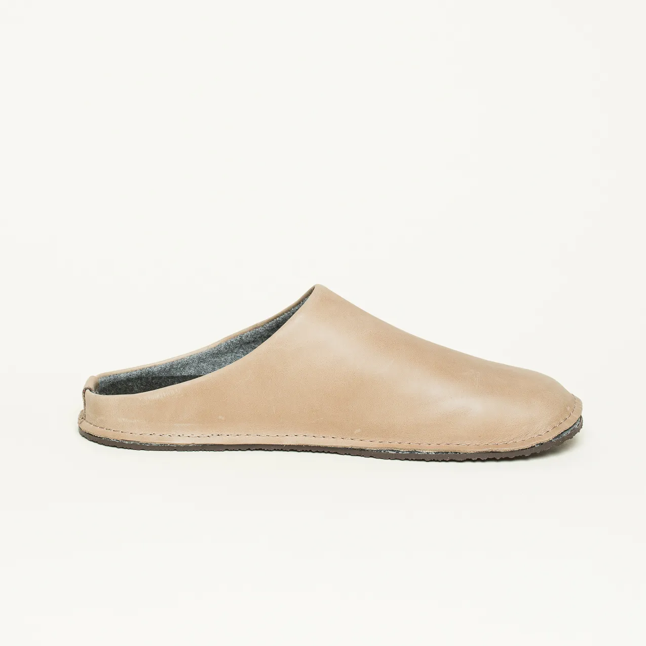 Leather Loafer Leder Hausschuh lama