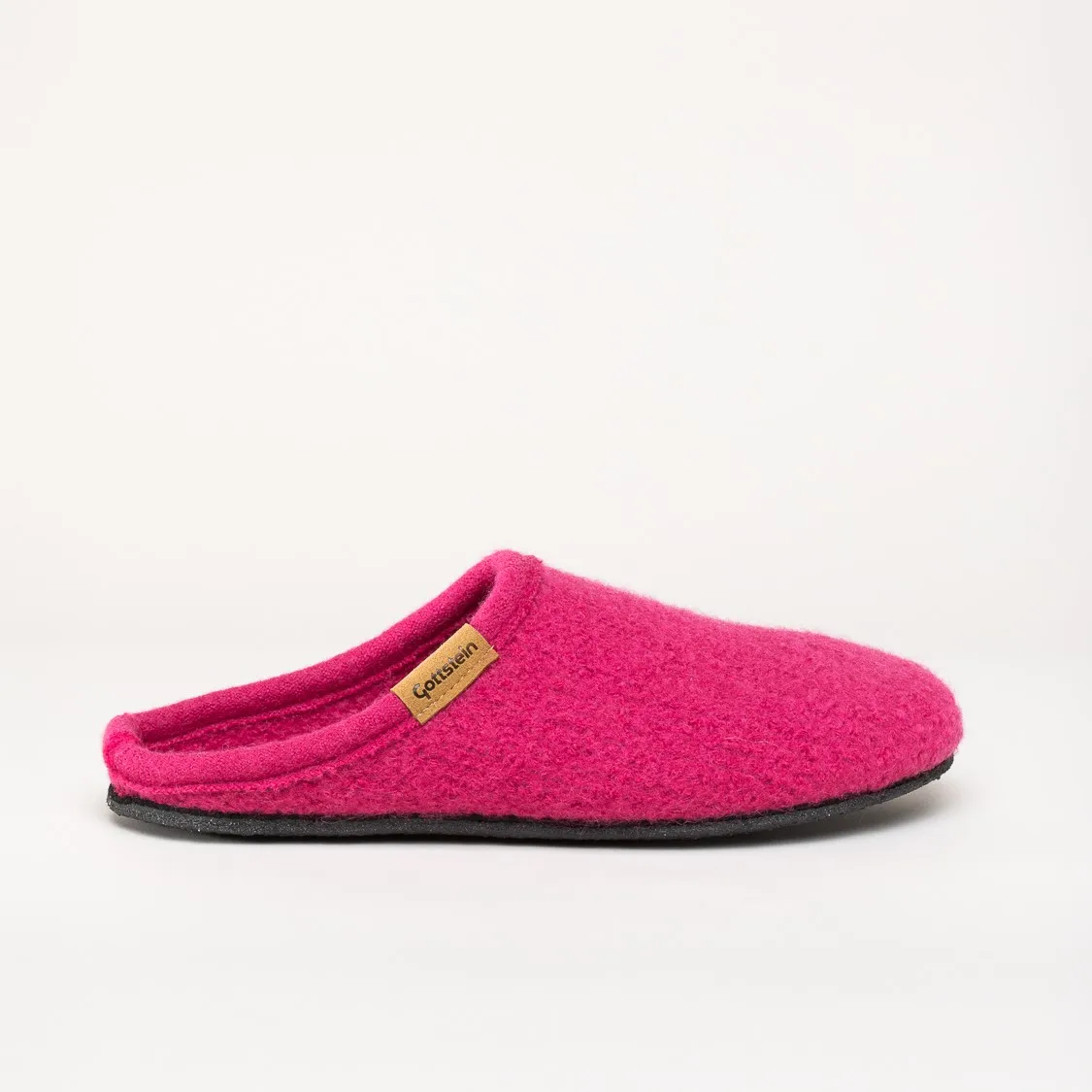 Gottstein Alpine Light | Damen Filz-Hausschuh | Farbe raspberry | Pantoffel in Größe 42