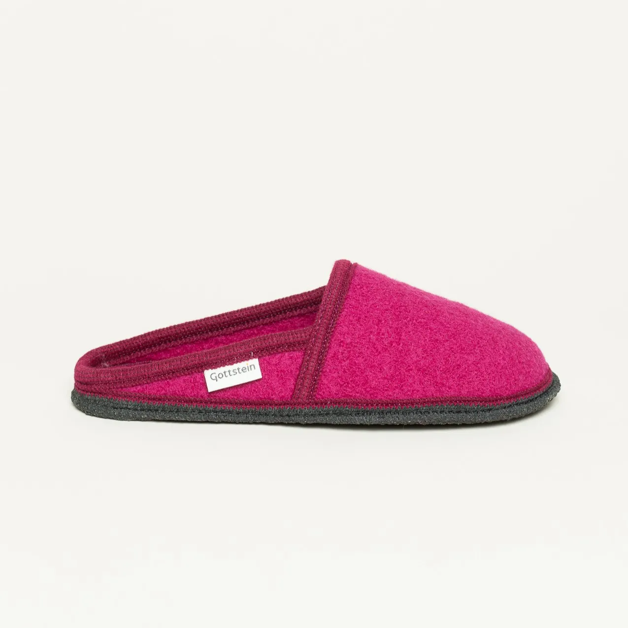Gottstein Villach Filzhausschuh | Damen & Herren Hausschuh | Pantoffel Farbe pink Größe 43