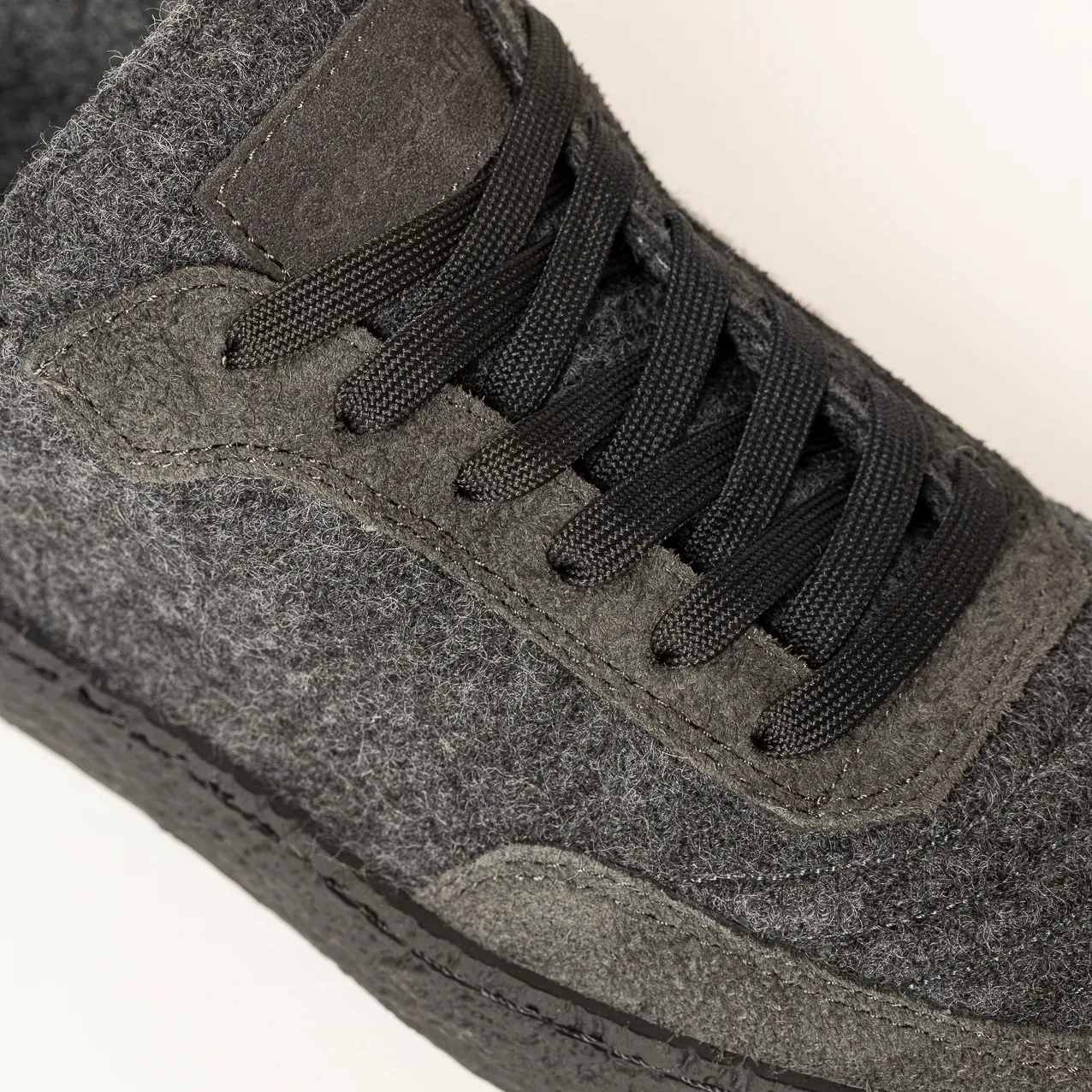 Wool Blaze Woll-Sneaker schwarz