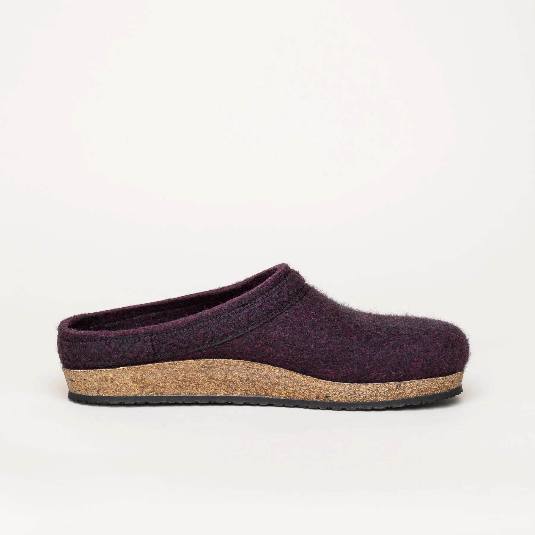 Filzclog Hausschuh 108 Stegmann darkmagenta