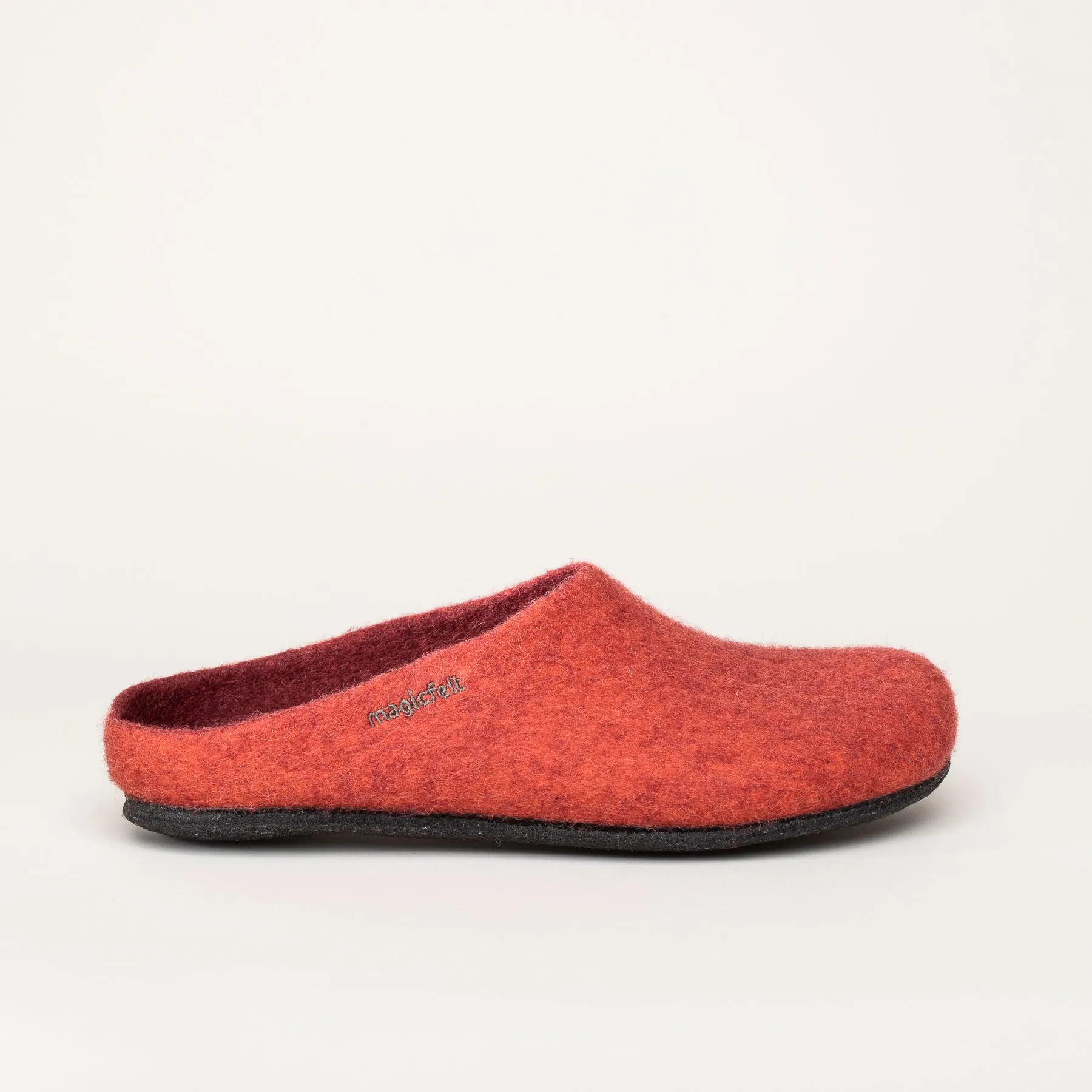Magicfelt AN 709 Filzpantoffel | Damen Filz-Hausschuh | Farbe salmon | Pantoffel in Größe 42