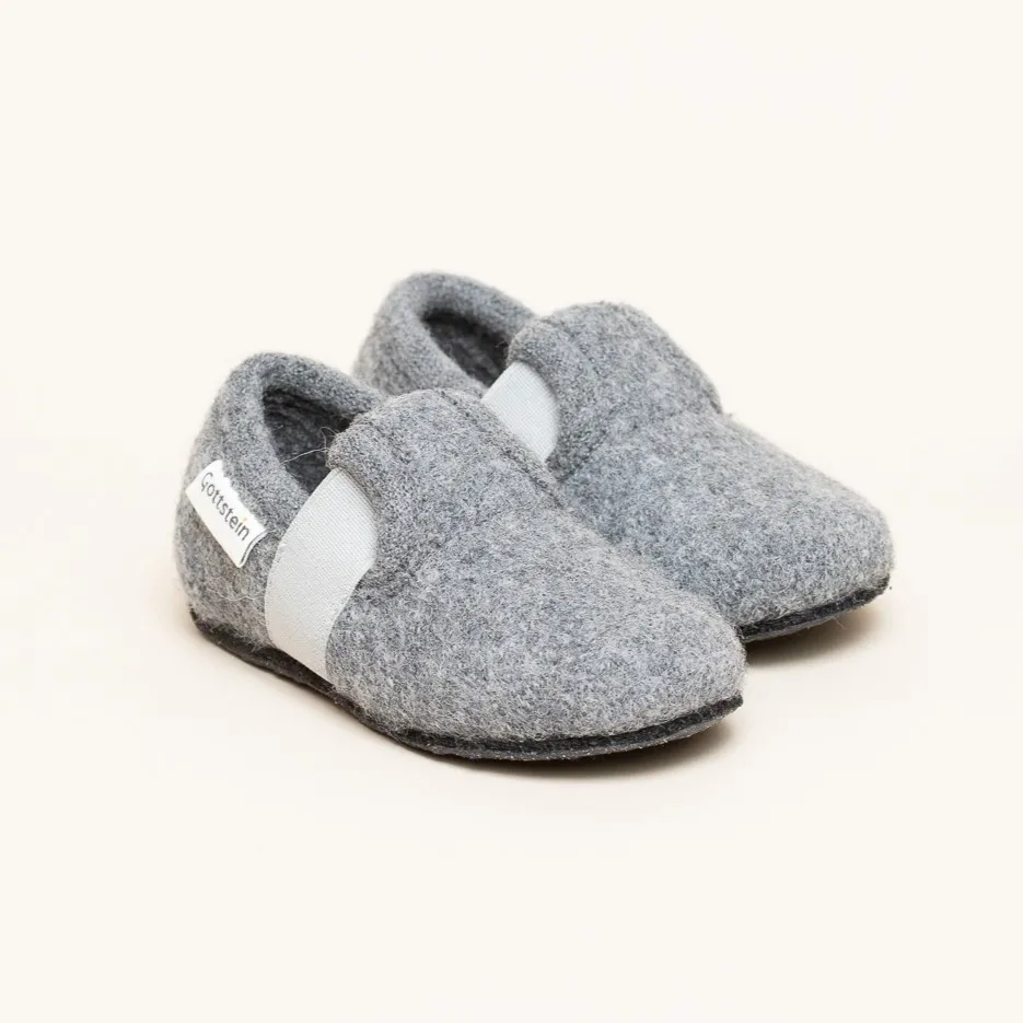 Alpine Runner Kinder Hausschuh grau
