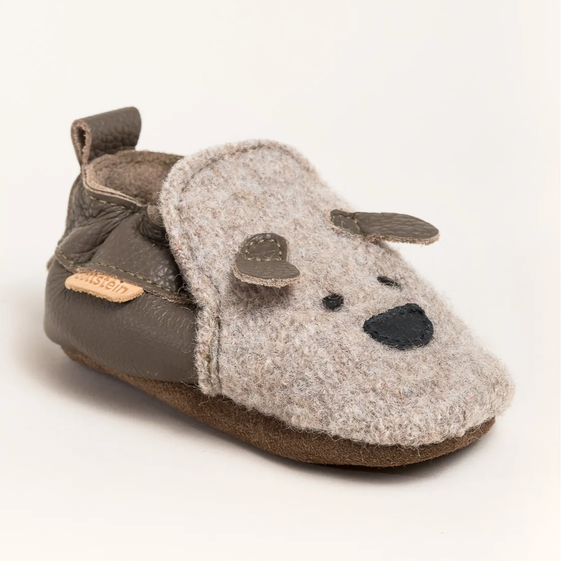 Robeez Chou Dog Pantofole Unisex Bambino Con Suola Morbida - Per Neonati E Ragazzi - FASCIA Elastica - 2