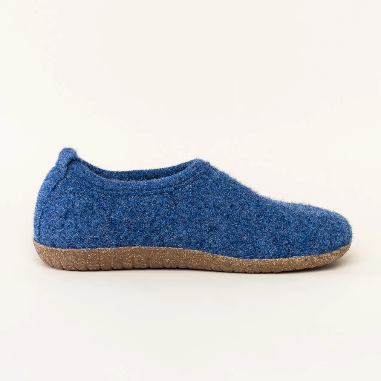 Alpine Midcut RU Filzhausschuh blau