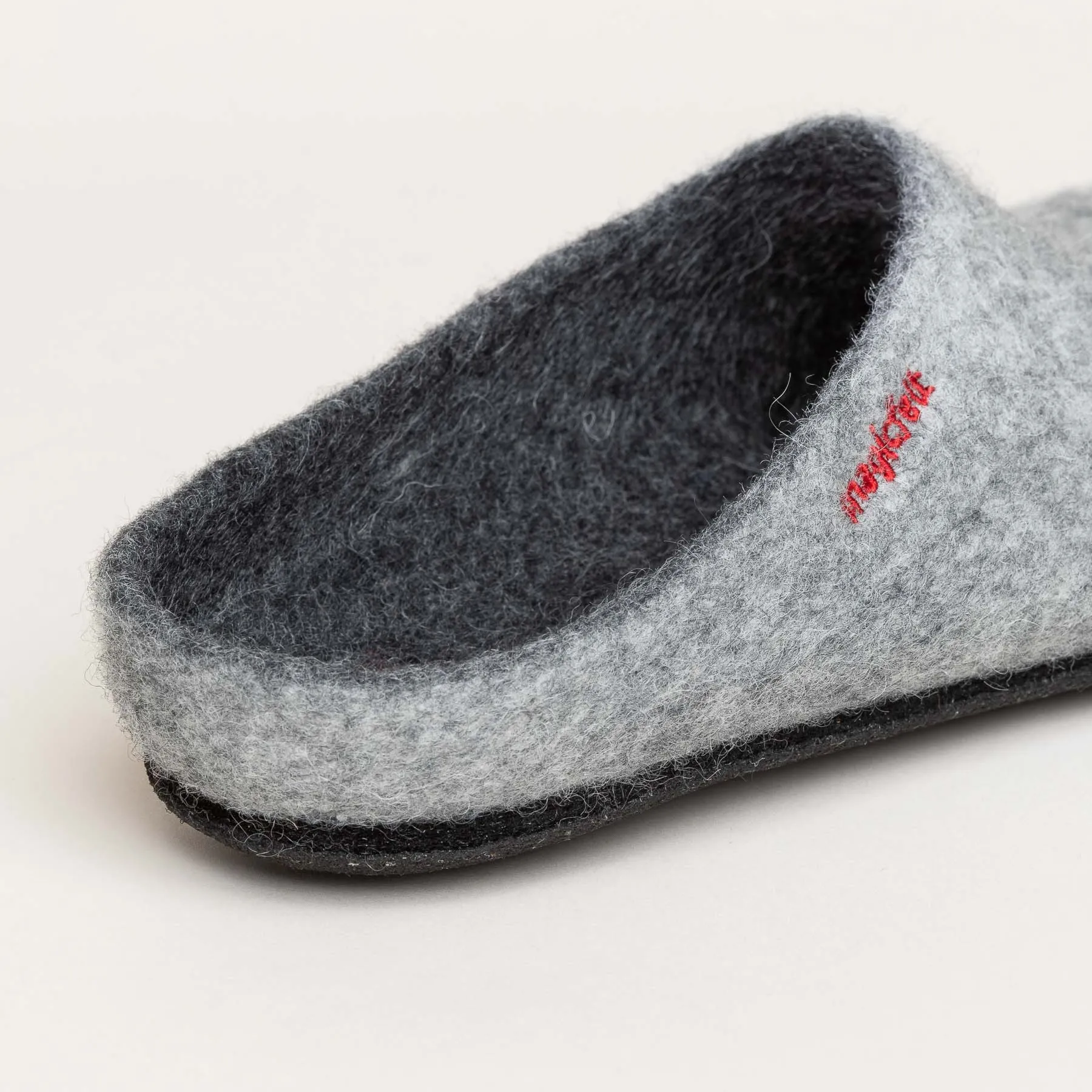 Filzpantoffel Magicfelt 709 hellgrau