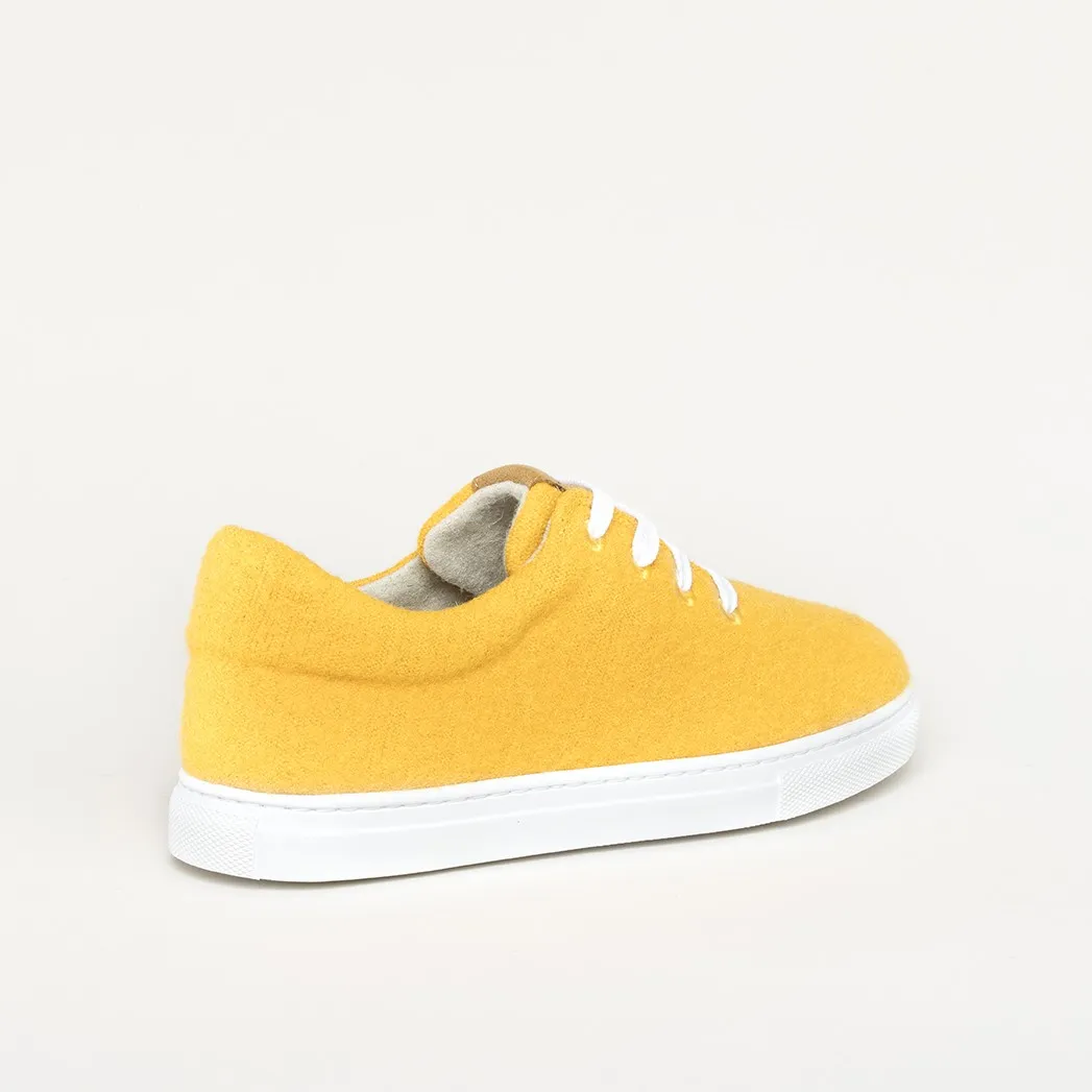 Wollsneaker Wool Walker gelb