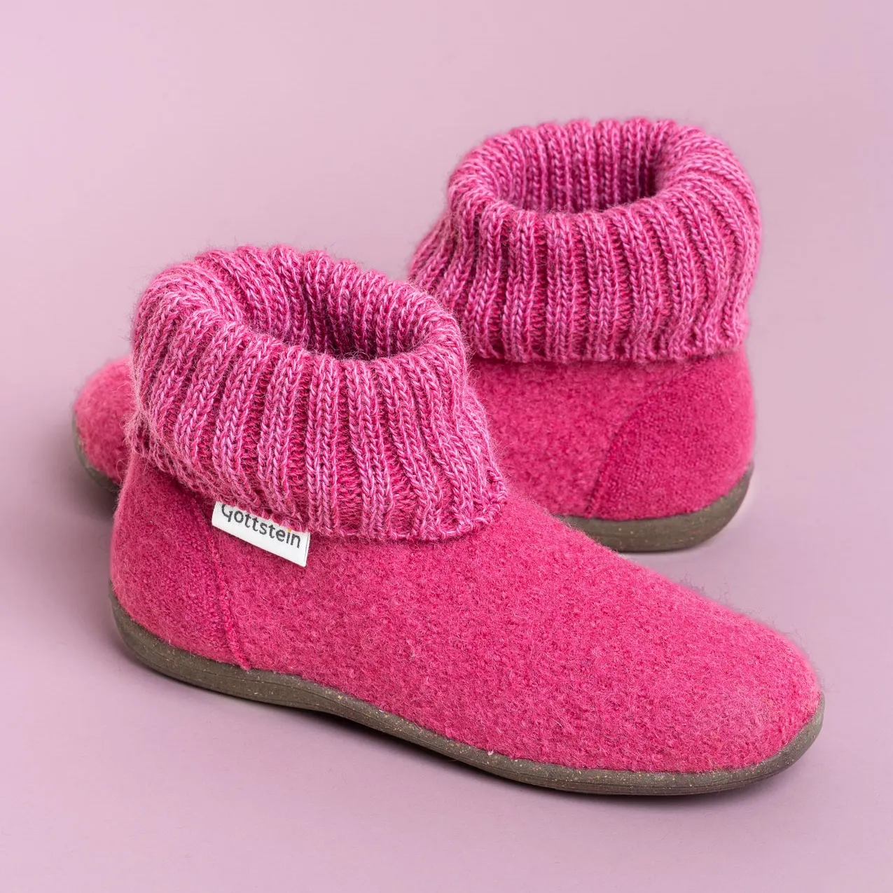 Alpine Boot RU Kinder-Hausschuh raspberry (1)