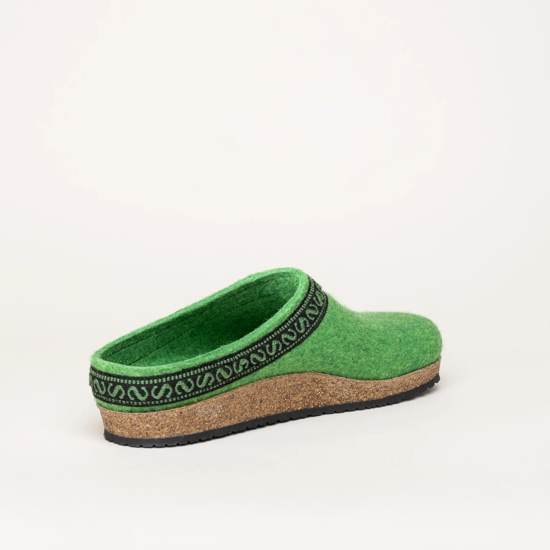 Filzclog Hausschuh 108 Stegmann limegreen