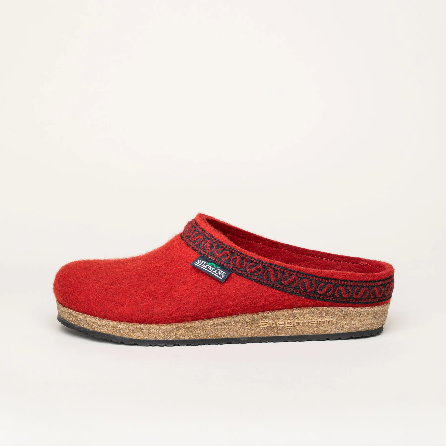 Stegmann 108 Stegmann | Damen Filzclog | Farbe dark cherry | Clogs in Größe 40