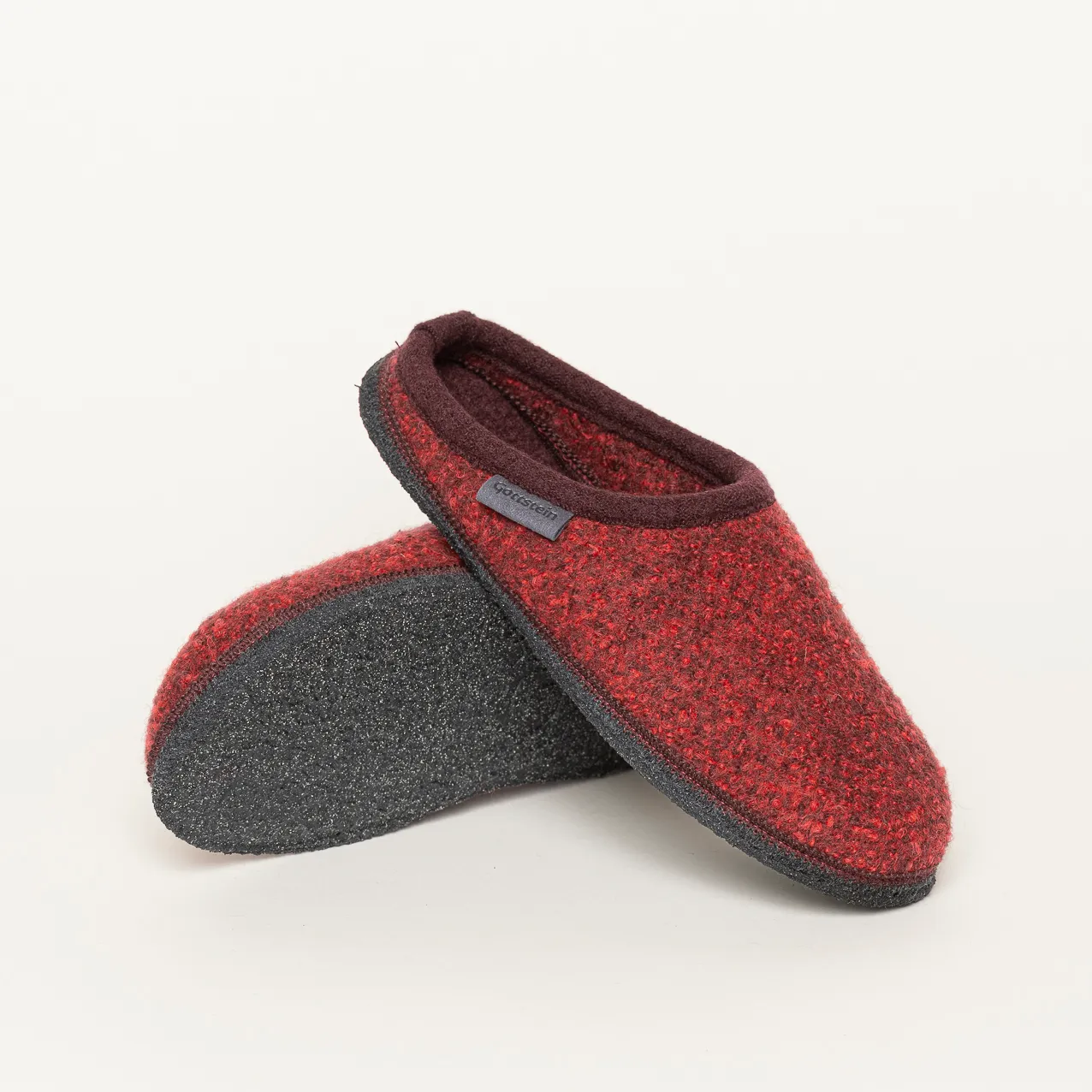 Wool Venture rot Hausschuhe