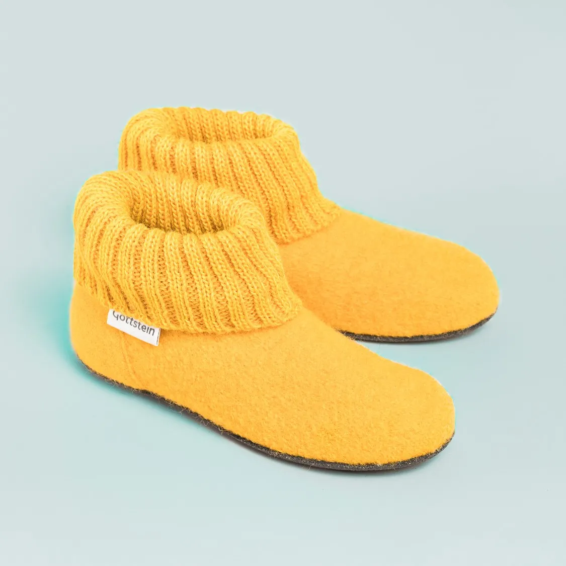 Alpine Boot FE Kinder-Hüttenschuh gelb (1)