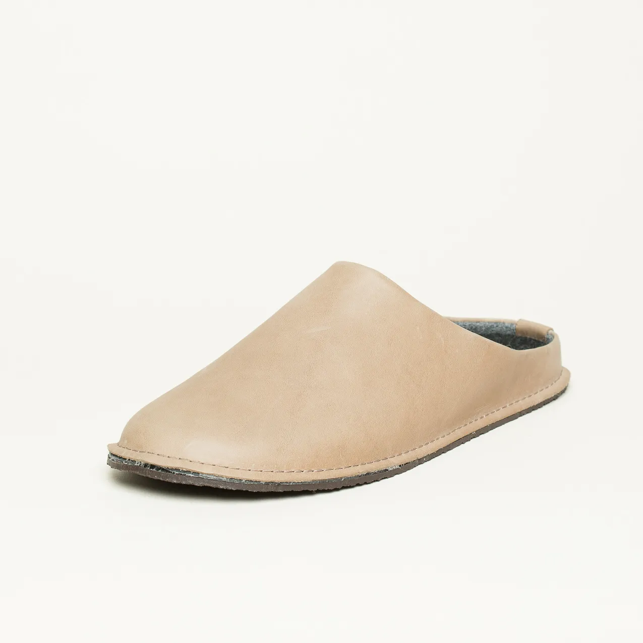 Leather Loafer Leder Hausschuh lama
