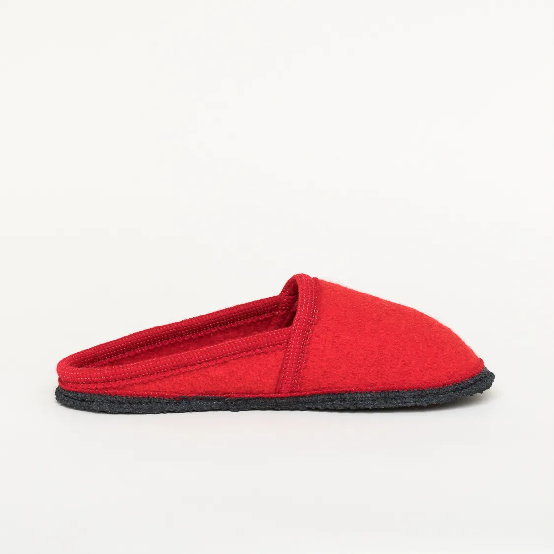 Pantoffel Hausschuh Virgen rot
