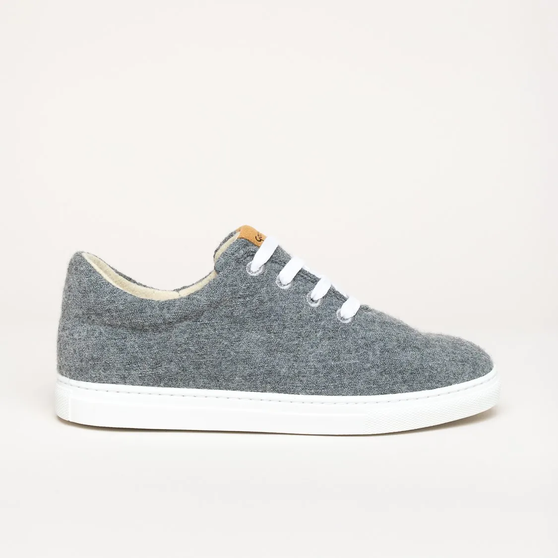 Gottstein 101 Wool Walker | Damen Woll-Sneaker | Farbe grey | Sneaker in Größe 45