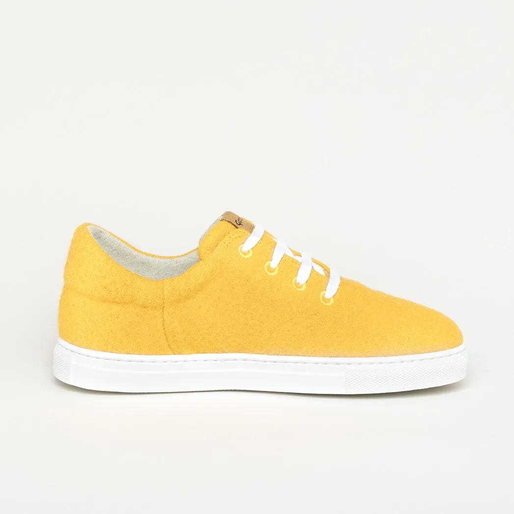 Wollsneaker Wool Walker gelb