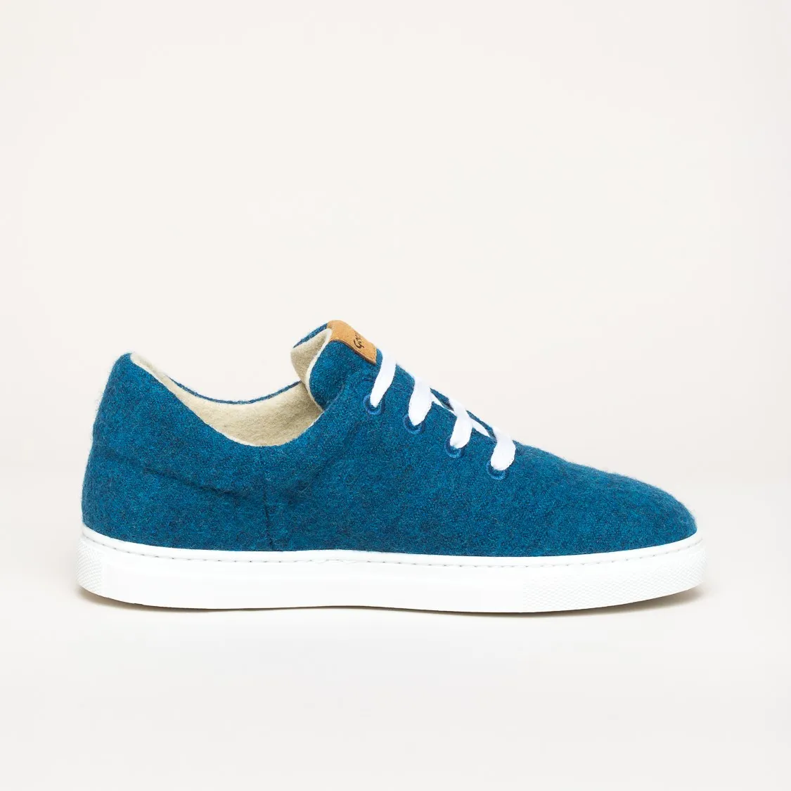 Wollsneaker Wool Walker blau