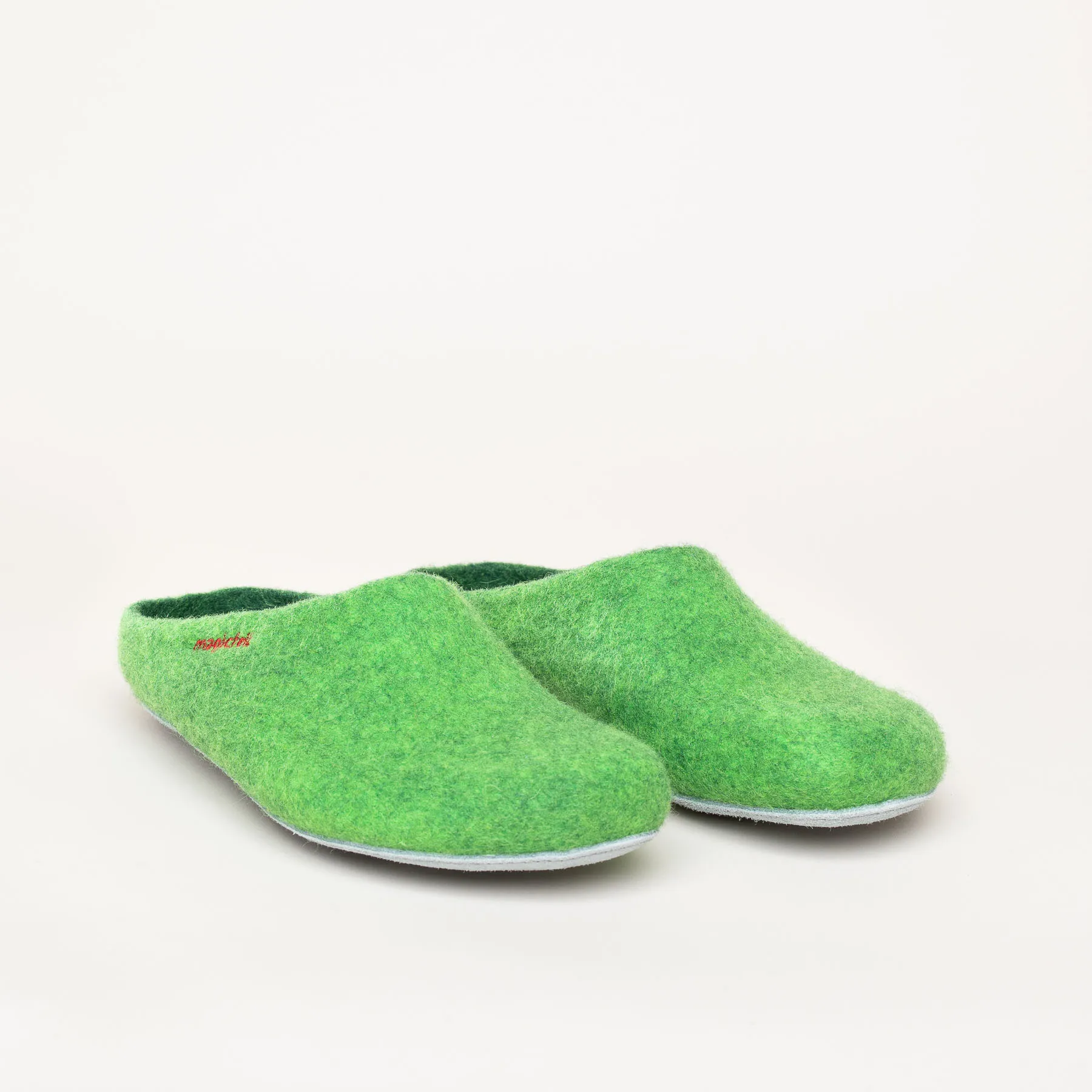 Pantoffel Filz 701 hellgrün
