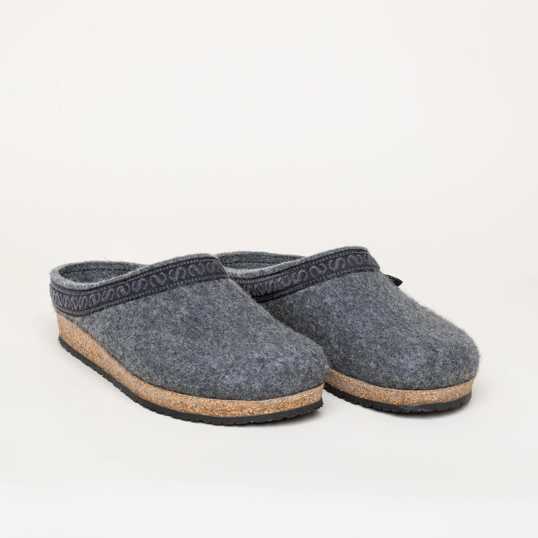 Filzclog Hausschuh 108 Stegmann grey