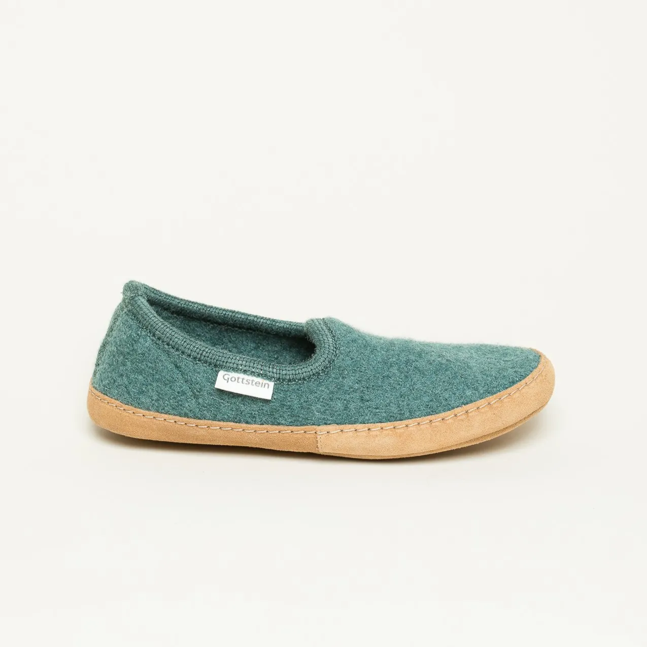 Gottstein Cheyenne Hausschuh für Damen & Herren | Filz-Hausschuh Made in Tirol | Farbe grey Größe 36