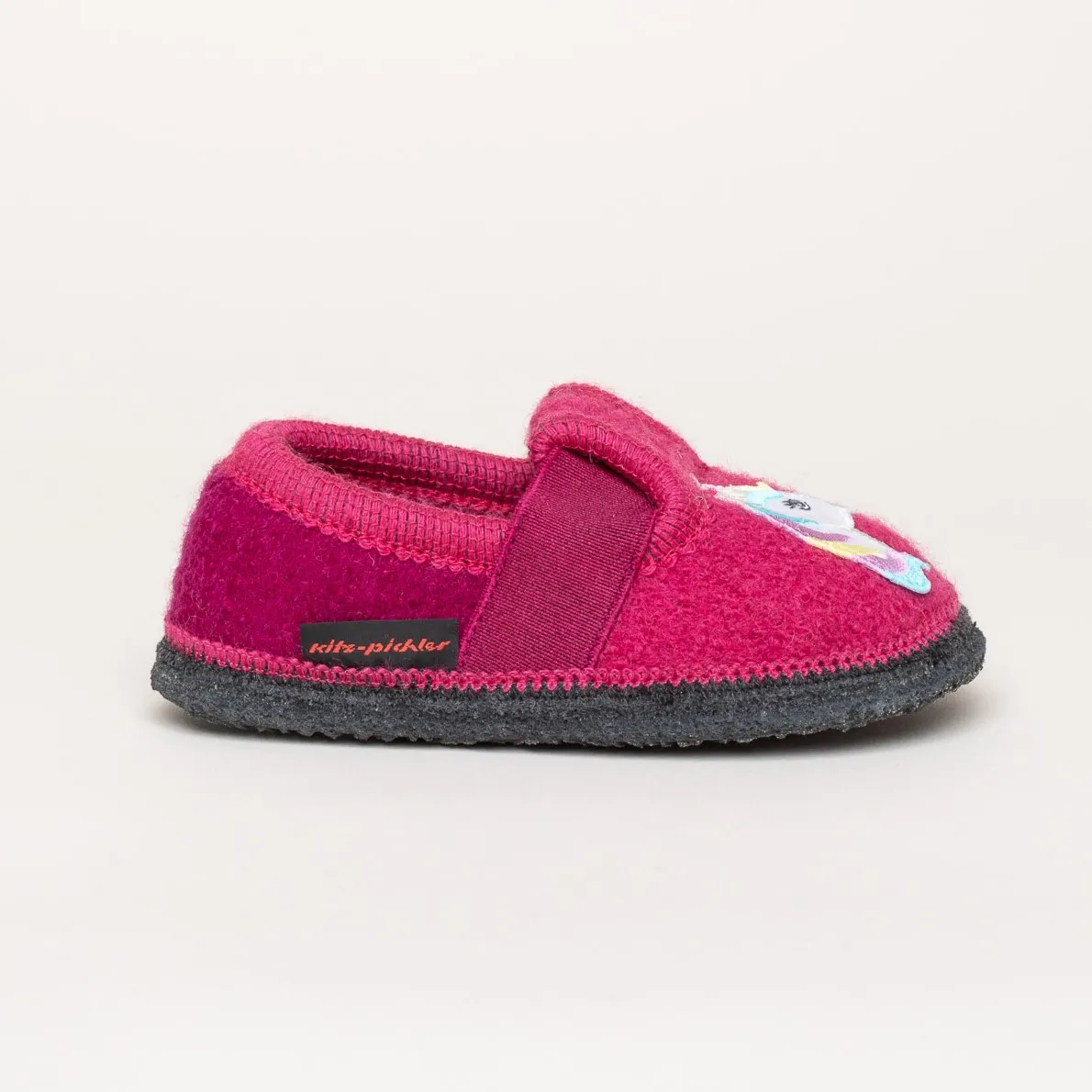 Kinder Hausschuh Einhorn pink