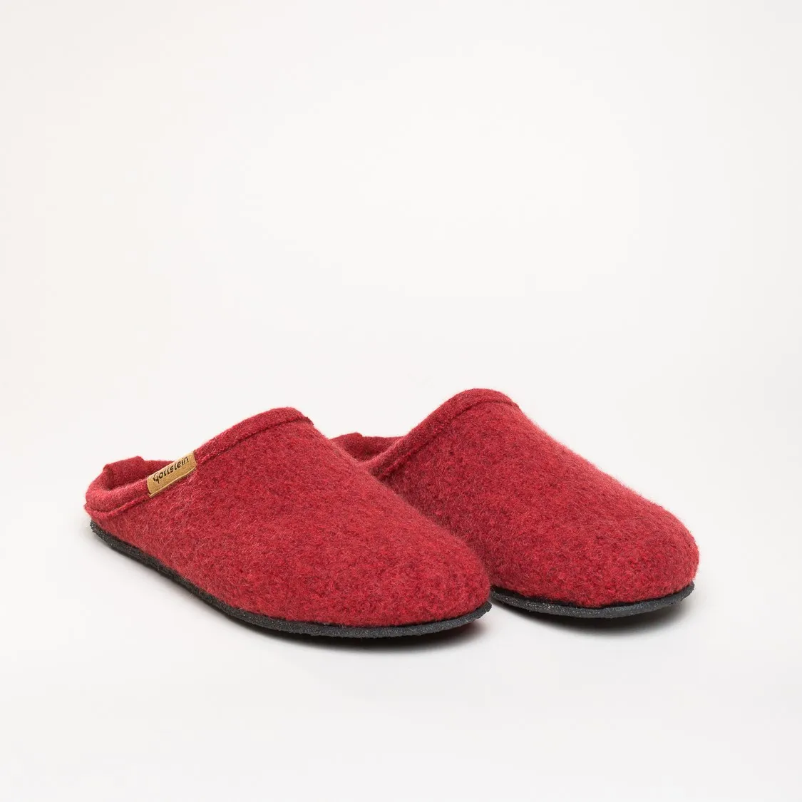 Alpine Light Filz-Hausschuh rot