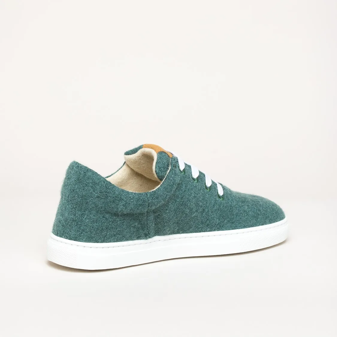 Wollsneaker Wool Walker grün