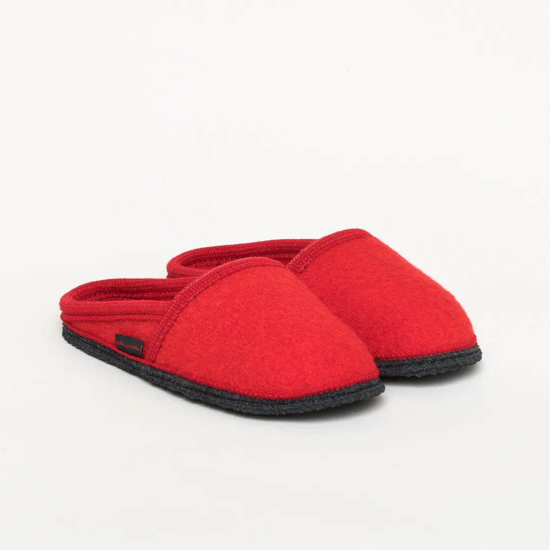 Pantoffel Hausschuh Virgen rot