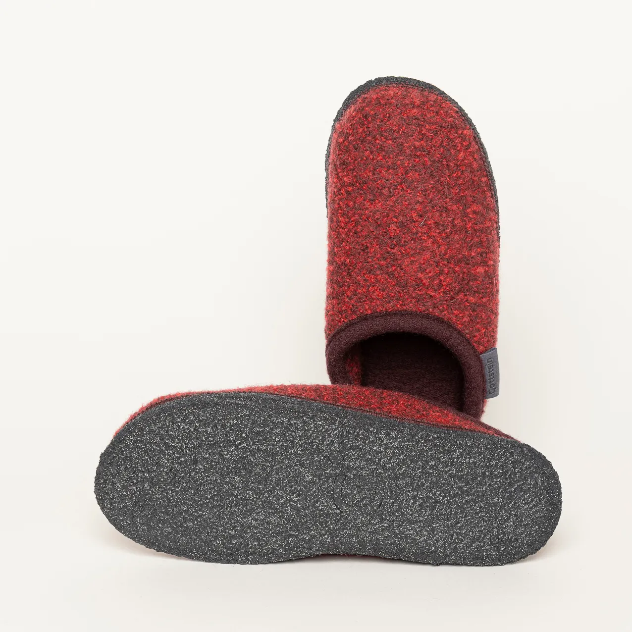Wool Venture rot Hausschuhe