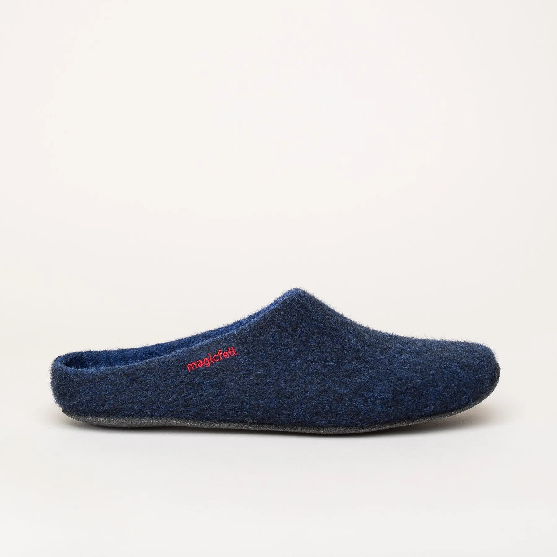 Magicfelt JU 720 | Damen Filz-Hausschuh | Farbe midnight | Pantoffel in Größe 36
