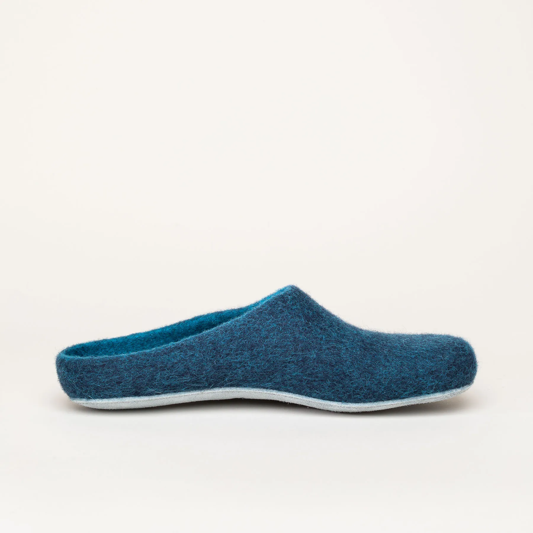 Pantoffel Filz 701 darkpetrol