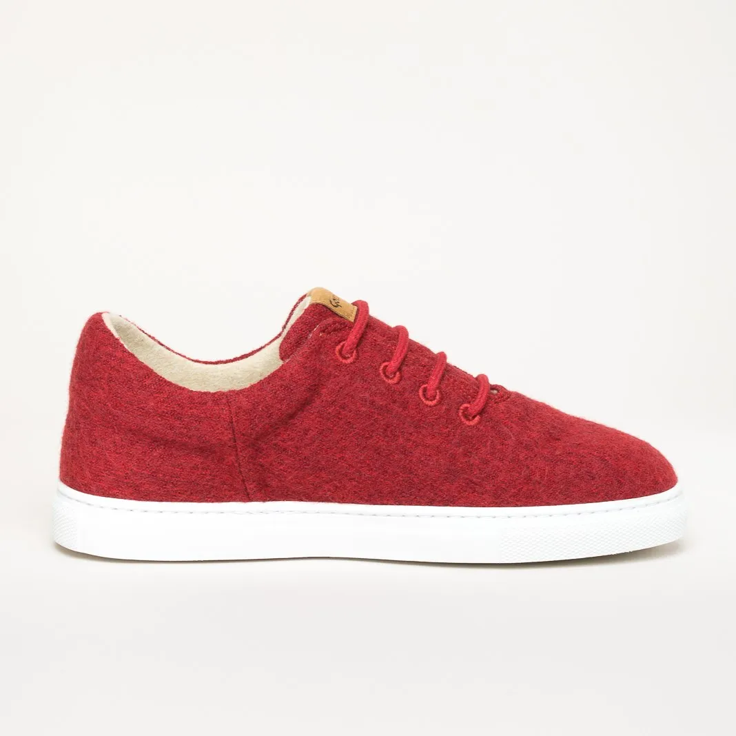 Wollsneaker Wool Walker rot