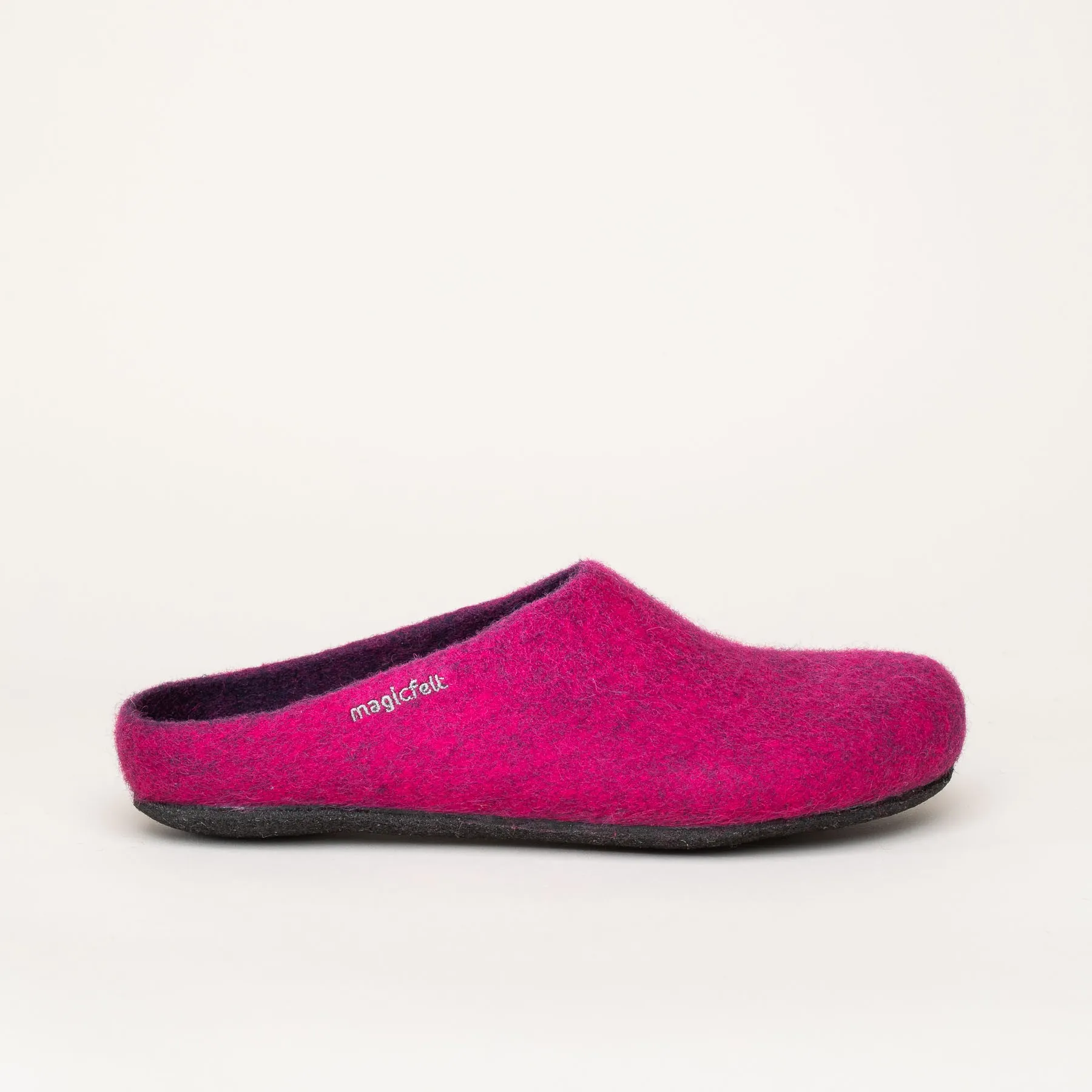 Magicfelt AN 709 Filzpantoffel | Damen Filz-Hausschuh | Farbe magenta | Pantoffel in Größe 42
