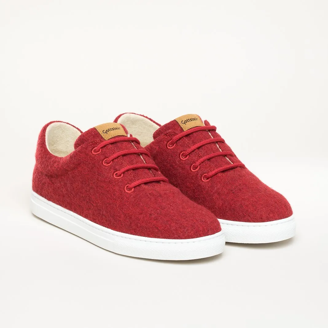 Wollsneaker Wool Walker rot