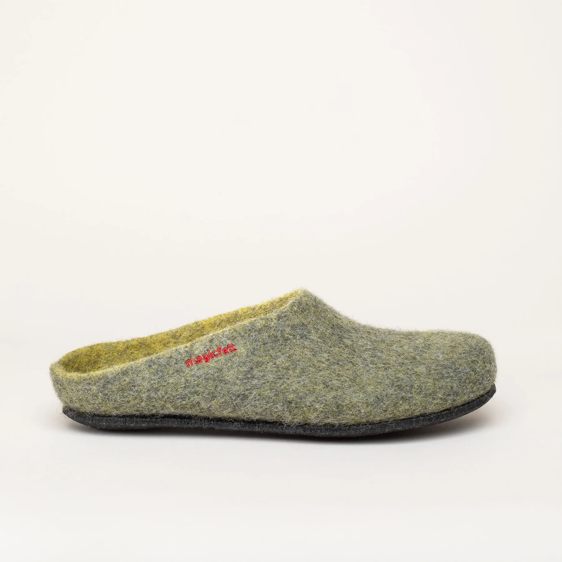 Magicfelt AN 709 Filzpantoffel | Damen Filz-Hausschuh | Farbe yellowstone | Pantoffel in Größe 39