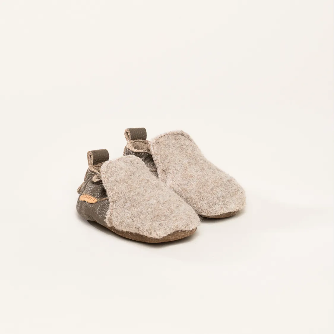 Kitz-Pichler Krabbelschuhe Plain | Baby Hausschuh | Farbe beige | Babyschuhe in Größe 2021