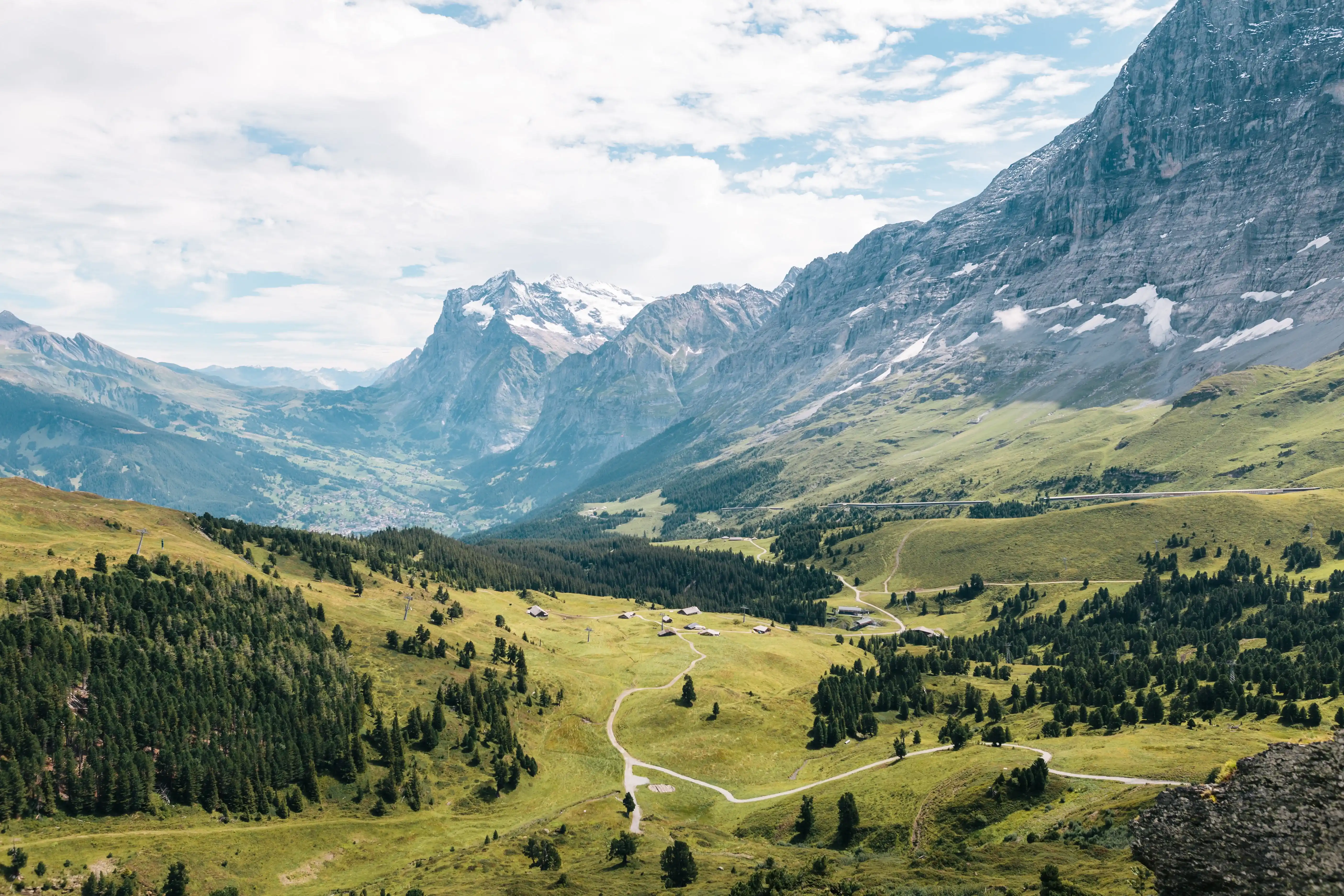Aussicht in die Tiroler Berge