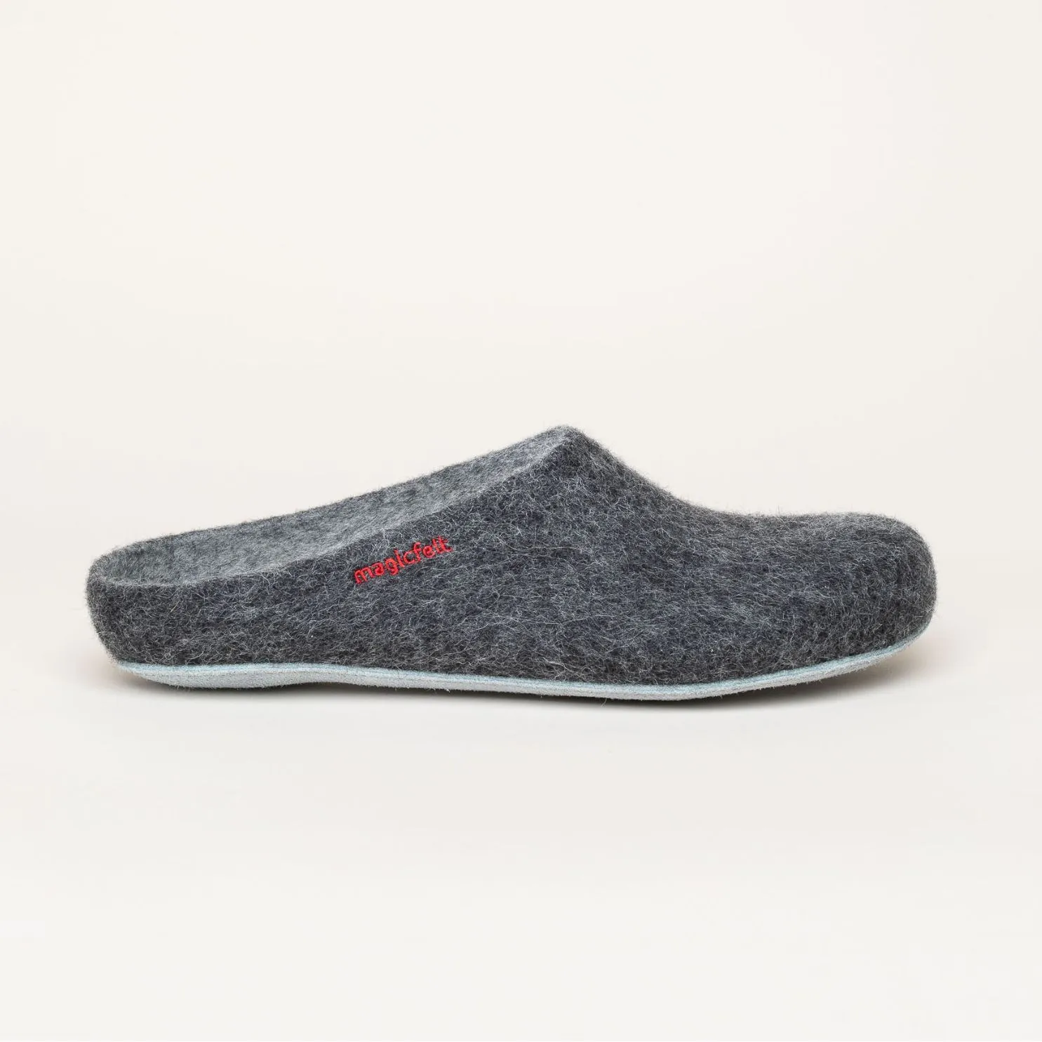 Pantoffel Filz 701 Anthrazit