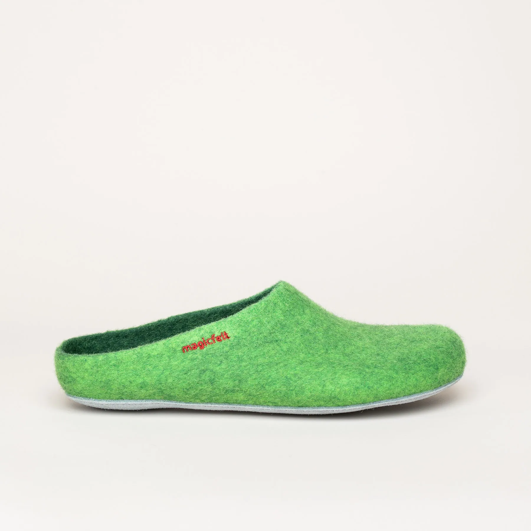 Pantoffel Filz 701 hellgrün