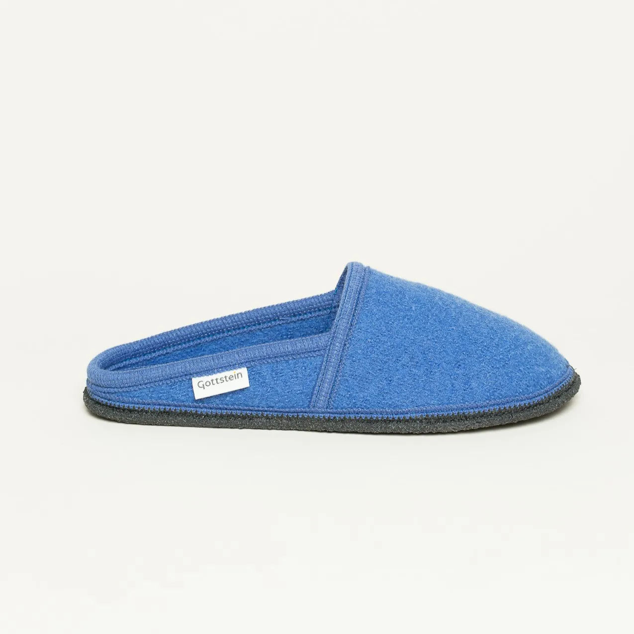 Gottstein Villach Filzhausschuh | Damen & Herren Hausschuh | Pantoffel Farbe hellblau Größe 40